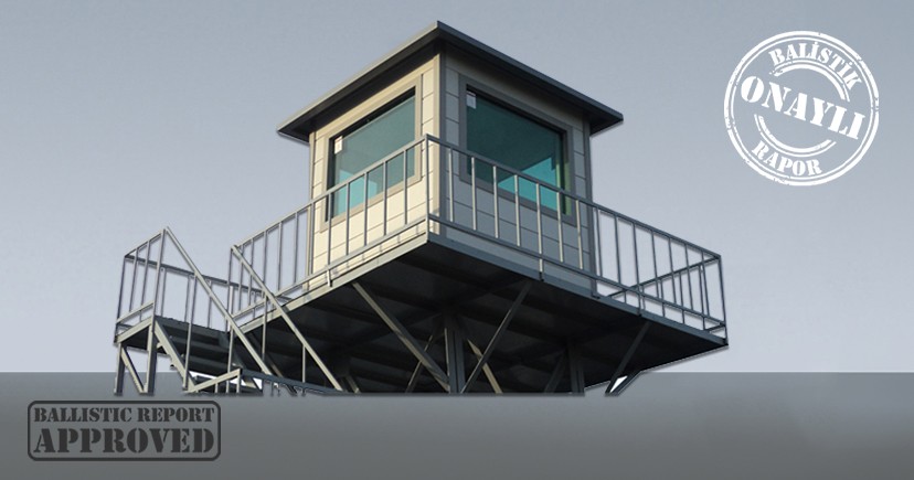 BR7 Armored Security Cabins (2200 x 2200mm)