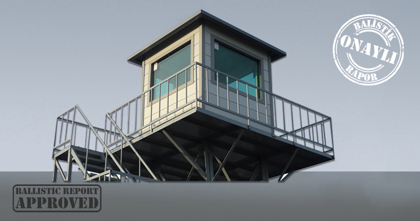 BR7 Armored Security Cabins (2200 x 2200mm)