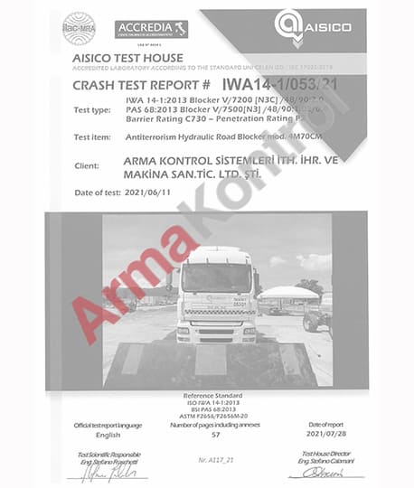 Uluslararası Sertifikalar